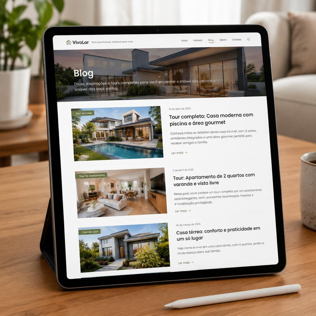 Site criado para VivaLar
